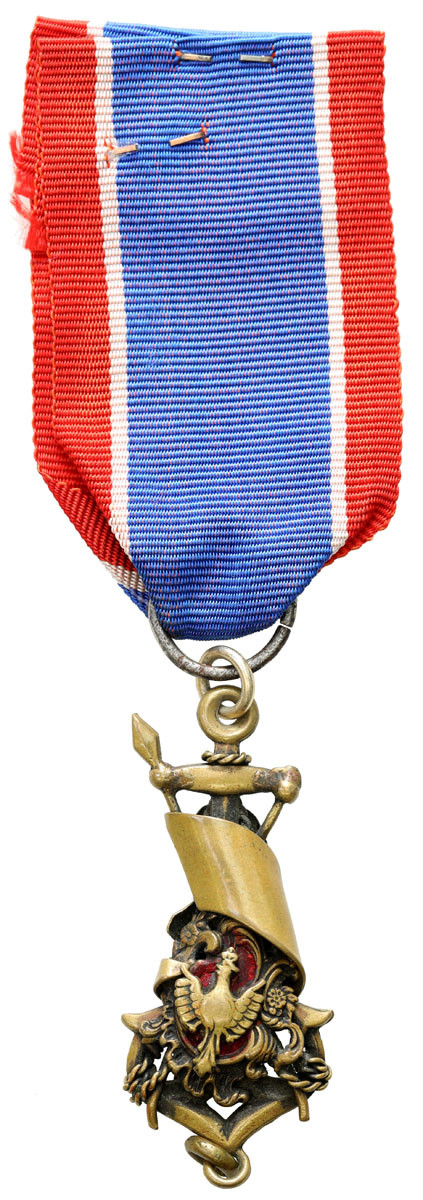 II RP. Odznaka – biżuteria patriotyczna Tadeusz Kościuszko